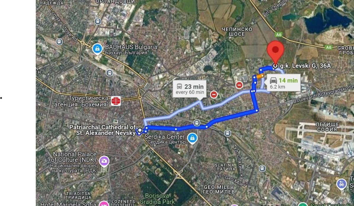 Levskig Studio 10 Min From Sofia Airport And City Centre Ngoại thất bức ảnh